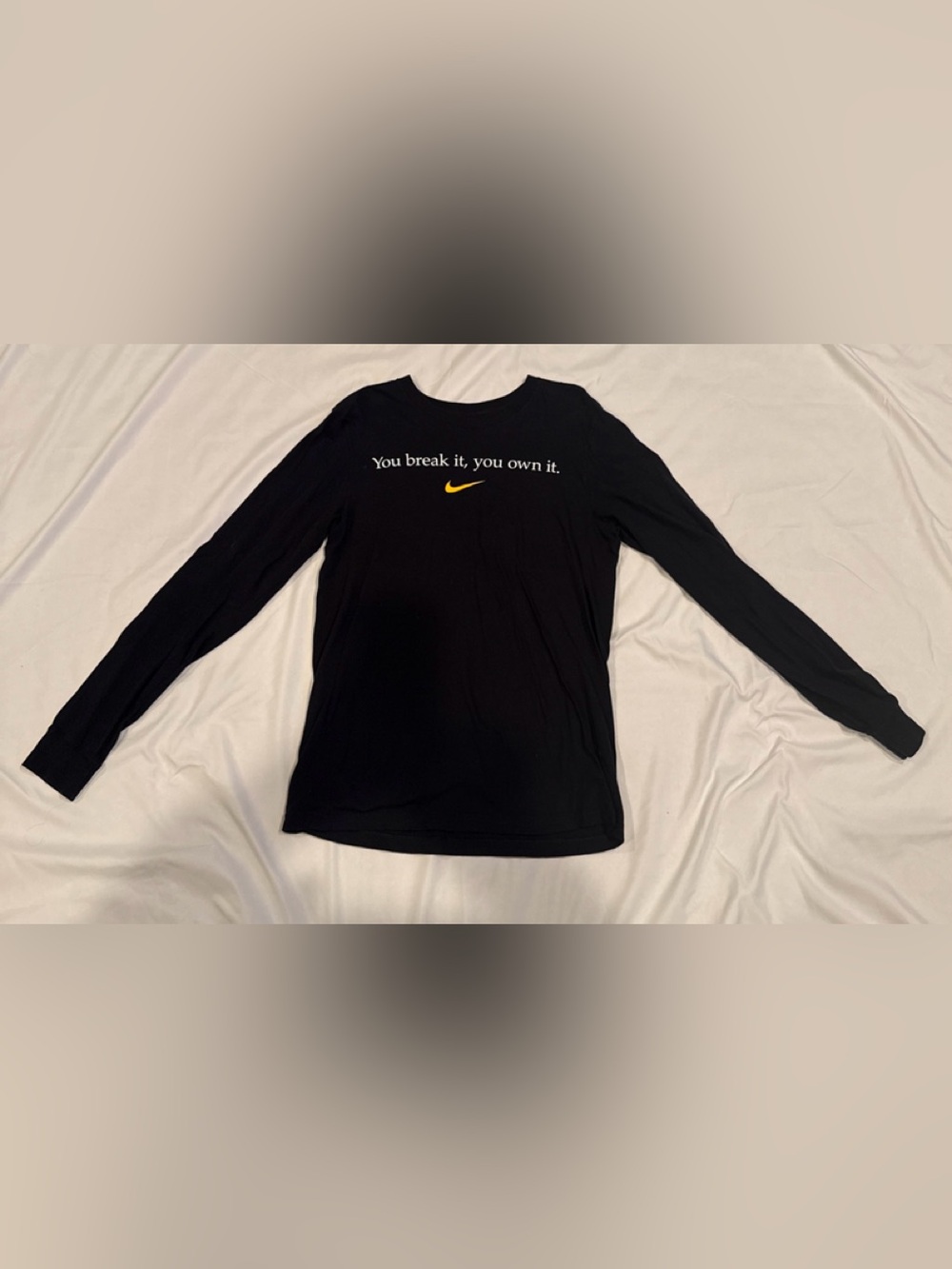 Nike Caitlin Clark Iowa Hawkeyes 'You Break It, You Own It' NCAA  Long Sleeve  S